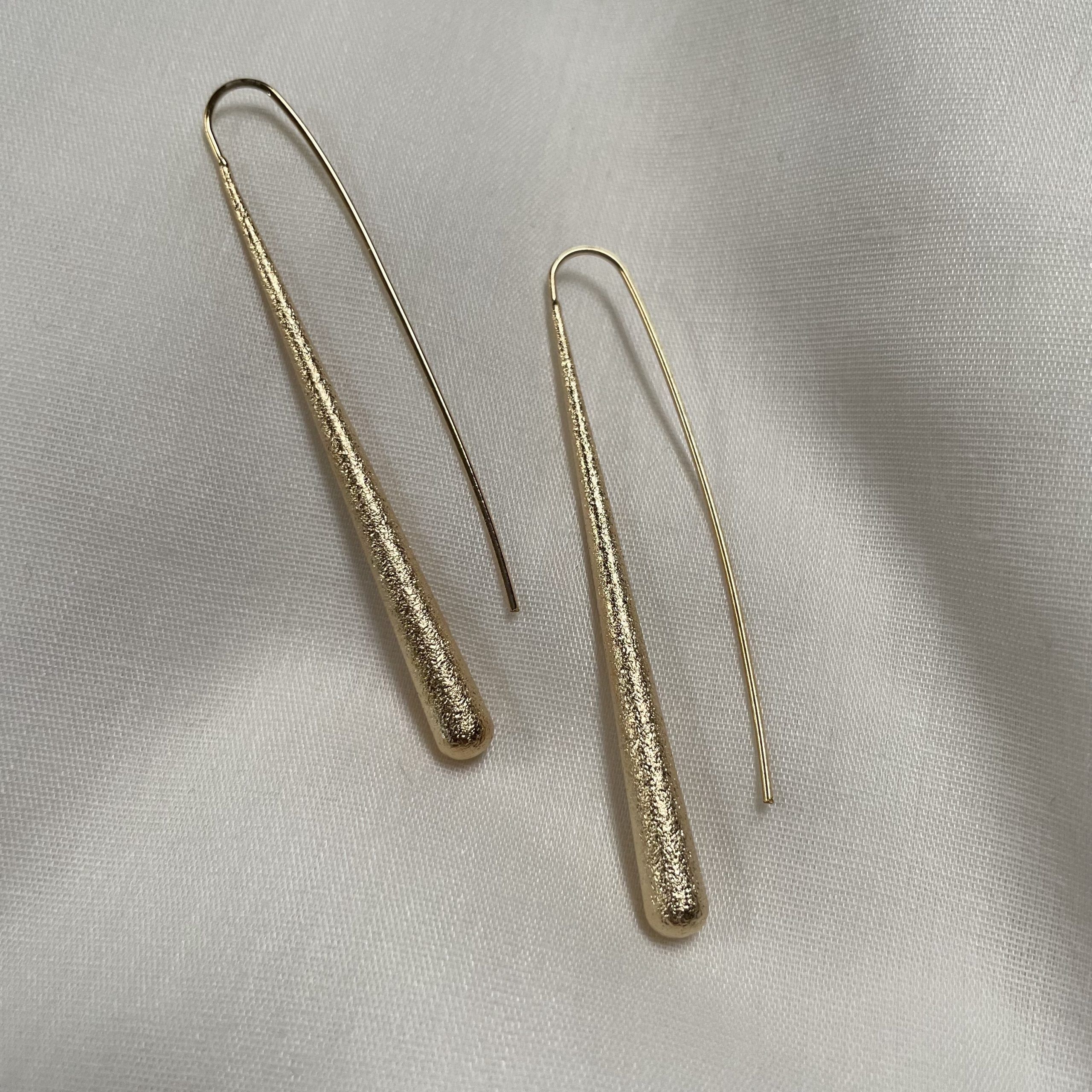 Pendientes gota shine