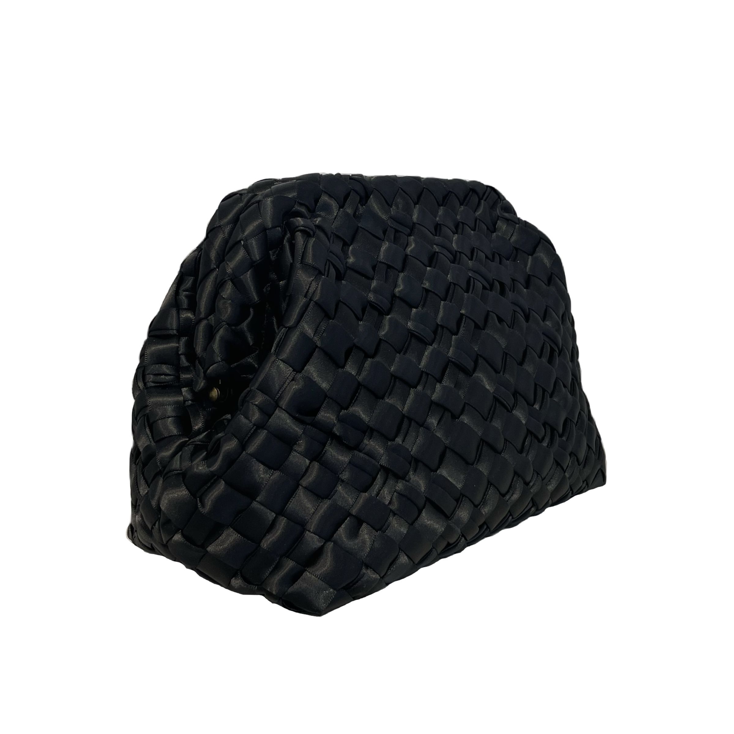 Clutch Glasé negro - Imagen 2