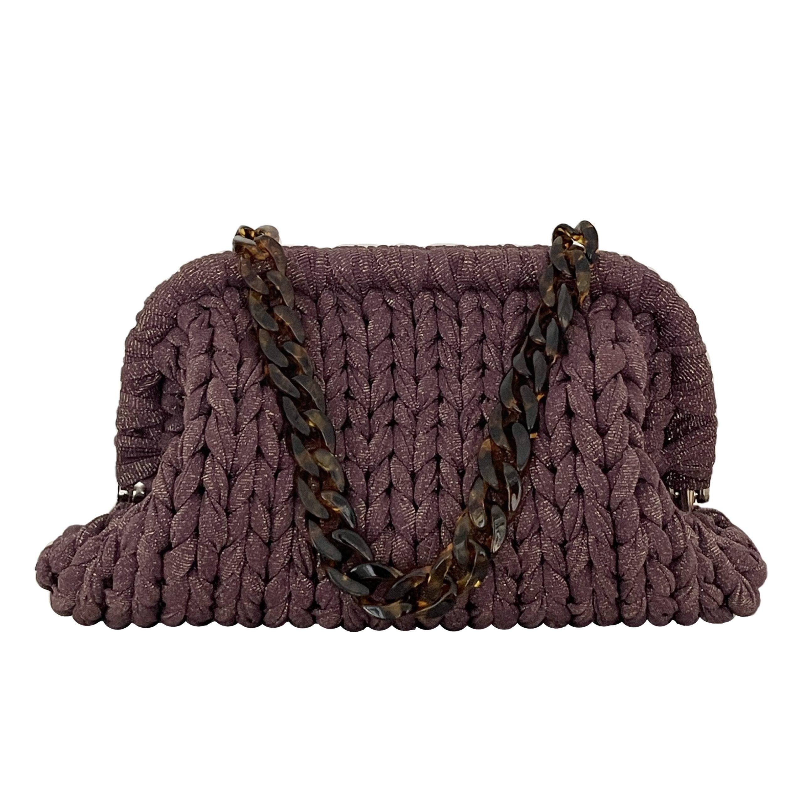 Mini Clutch Malva Lurex