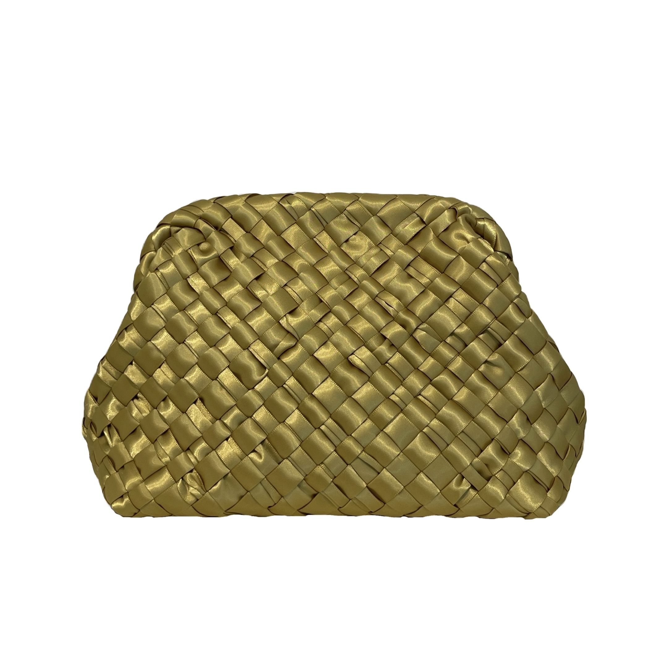 Clutch Glasé Pistacho